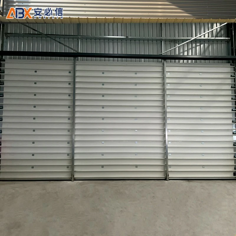 白银铝合金提升门
